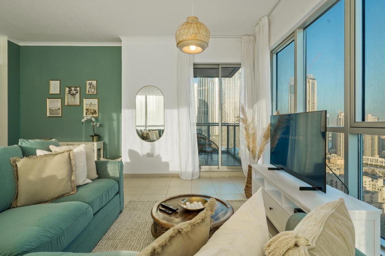 Chic And Zen Apartment, Near Burj Khalifa Tower 迪拜 外观 照片