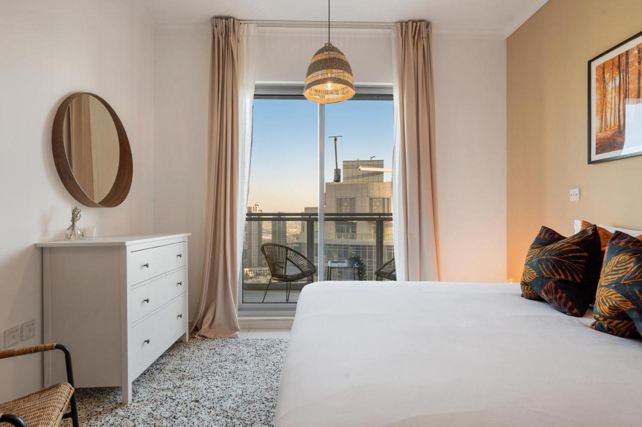 Chic And Zen Apartment, Near Burj Khalifa Tower 迪拜 外观 照片