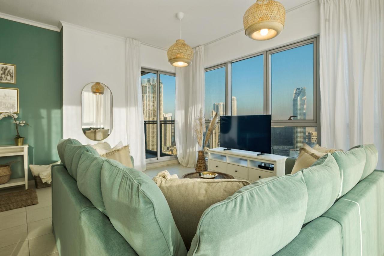Chic And Zen Apartment, Near Burj Khalifa Tower 迪拜 外观 照片